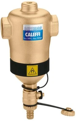Caleffi Dirtmag Schlammabscheider 546309 2" IG, Messing-Gehäuse, Ohne Isolierung