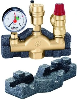 Caleffi Kesselsicherheitsgruppe 302634 1", 3 Bar, Mit Isolierung, Bis 100 KW