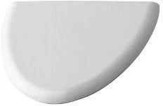 Duravit Fizz Urinaldeckel 0061390000 Scharniere Chrom, Weiss, Mit Absenkautomatik