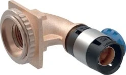 Geberit FlowFit Anschluswinkel 620891001 DN 15, Ø 20 Mm, Rp 1/2, 90Grad, Für UP-Spülkasten