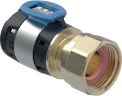 Geberit FlowFit Übergang 620662001 DN 20/40, Ø 25 Mm, G 1 1/2, 7,1 Cm, Mit Überwurfmutter