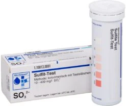Grünbeck Sulfit-Teststäbchen 170535 10-1000 Mg/l, 100 Stück