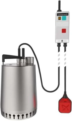 Grundfos Unilift Schmutzwasserpumpe 96023874 Edelstahl, AP12.50.11.3, 2 IG, 3x400 V, 10m