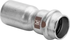 Viega Temponox Reduzierstück 809362 22 X 18 Mm, Stahl, Nicht Rostend, Einsteckende, SC-Contur