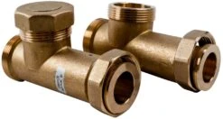 Wolf T-Stück 2012073 Zur Freien Kombination, Für Alle Heizkessel Bis 63 KW